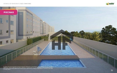 Apartamento, 2 quartos, 43 m² - Foto 2