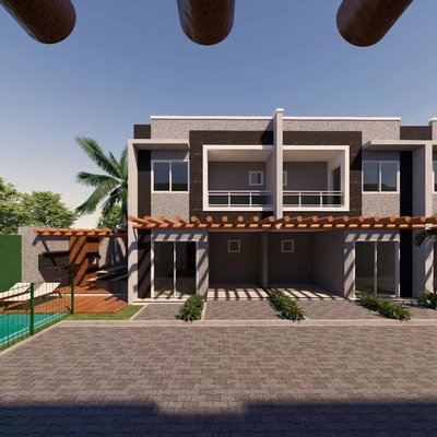 Casa de Condomínio, 2 quartos - Foto 1