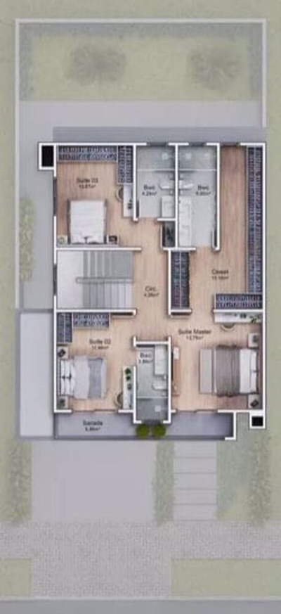 Casa de Condomínio, 3 quartos - Foto 3