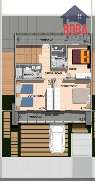 Casa de Condomínio, 3 quartos - Foto 4