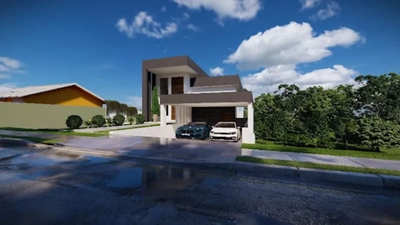 Casa de Condomínio, 4 quartos - Foto 1