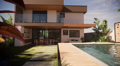 Casa de Condomínio, 4 quartos - Foto 1