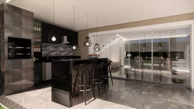 Casa de Condomínio, 4 quartos - Foto 1