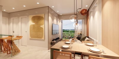 Apartamento, 2 quartos, 43 m² - Foto 3