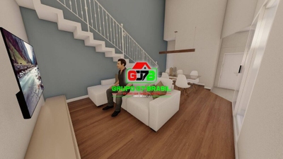 Casa, 3 quartos, 80 m² - Foto 1