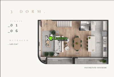 Apartamento, 2 quartos, 65 m² - Foto 3