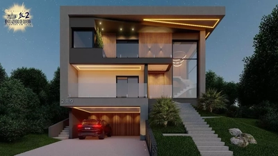 Casa de Condomínio, 4 quartos - Foto 2