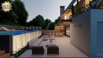 Casa de Condomínio, 4 quartos - Foto 4