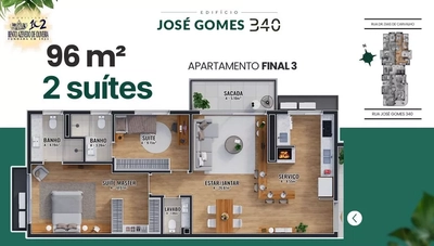 Apartamento, 2 quartos, 96 m² - Foto 5