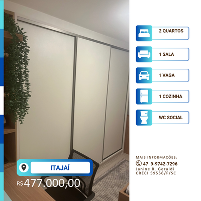Apartamento, 2 quartos, 49 m² - Foto 3
