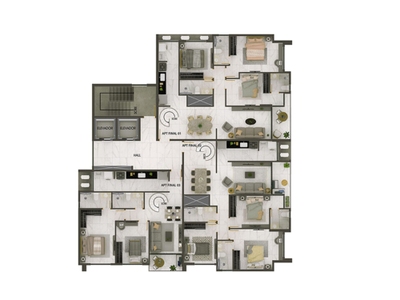 Apartamento, 2 quartos, 66 m² - Foto 5