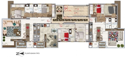 Apartamento, 2 quartos, 56 m² - Foto 5