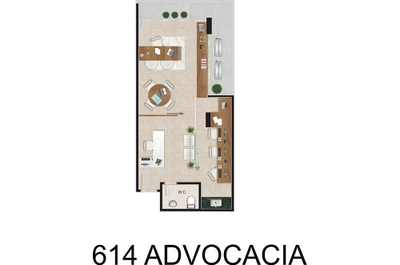 Sala-Conjunto, 62 m² - Foto 5
