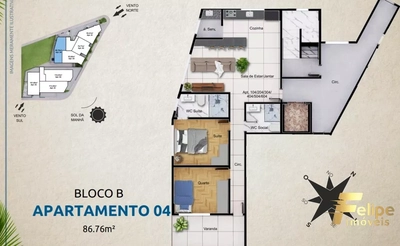 Apartamento, 2 quartos, 79 m² - Foto 5