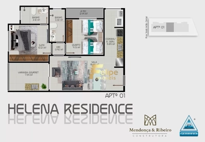 Apartamento, 2 quartos, 60 m² - Foto 4