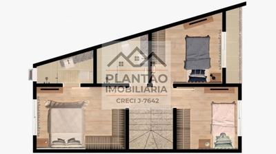 Sobrado, 3 quartos, 137 m² - Foto 3