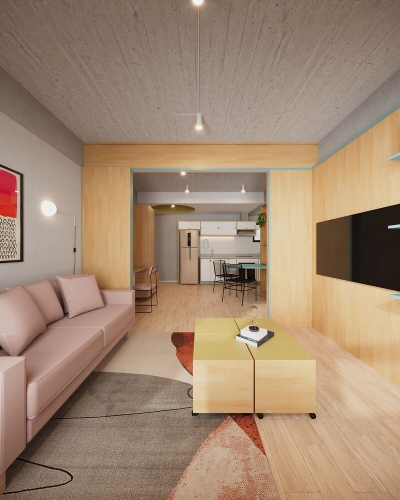 Apartamento, 2 quartos, 41 m² - Foto 1