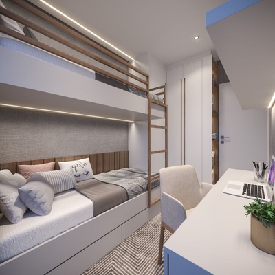 Apartamento, 2 quartos, 55 m² - Foto 2