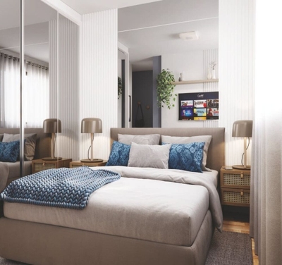 Apartamento, 3 quartos, 56 m² - Foto 2