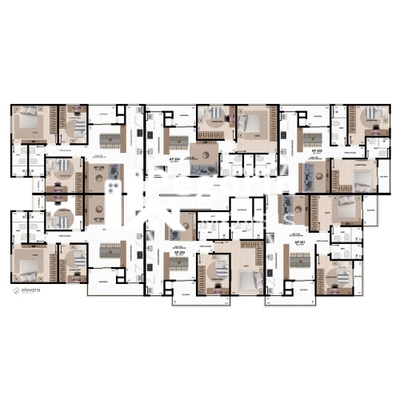 Apartamento, 2 quartos, 62 m² - Foto 2