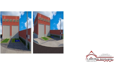 Depósito-Galpão, 158 m² - Foto 1