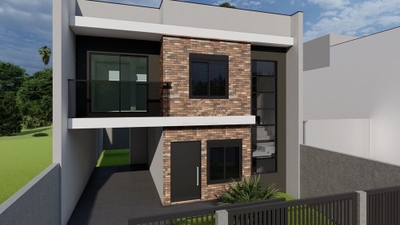 Sobrado, 3 quartos, 132 m² - Foto 2