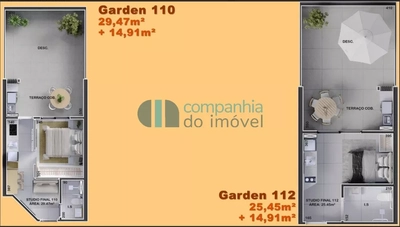 Apartamento, 1 quarto, 28 m² - Foto 3