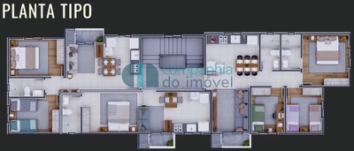 Apartamento, 3 quartos, 59 m² - Foto 4