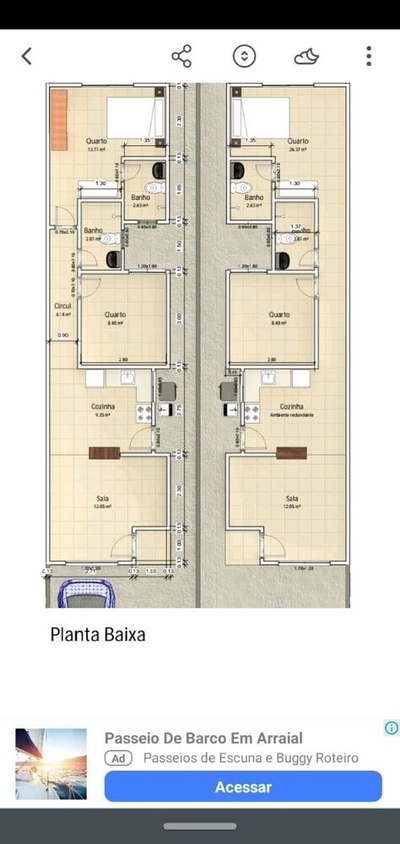 Casa, 2 quartos, 150 m² - Foto 1