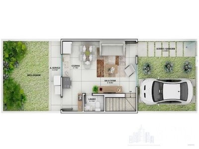 Casa, 2 quartos - Foto 4