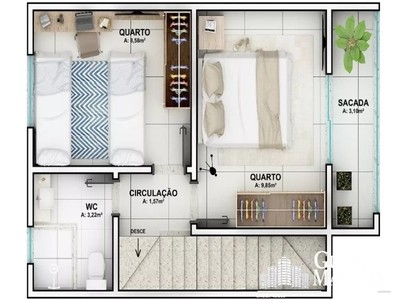 Casa, 2 quartos - Foto 5