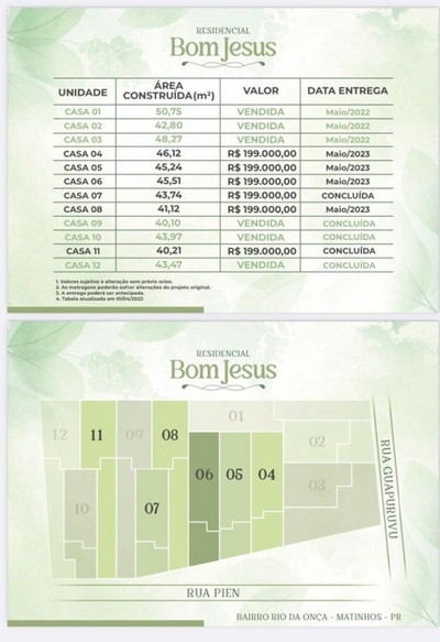 Casa, 2 quartos, 45 m² - Foto 2