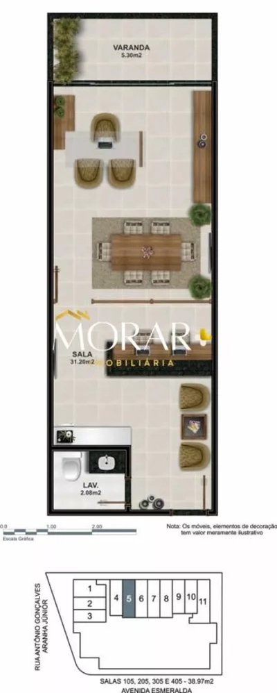 Prédio Inteiro, 34 m² - Foto 5