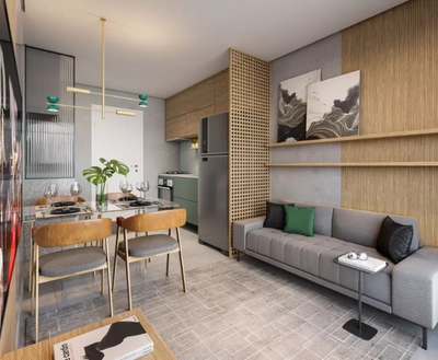 Apartamento, 2 quartos, 32 m² - Foto 2