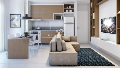 Apartamento, 1 quarto, 39 m² - Foto 3