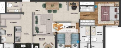 Apartamento, 2 quartos, 81 m² - Foto 4