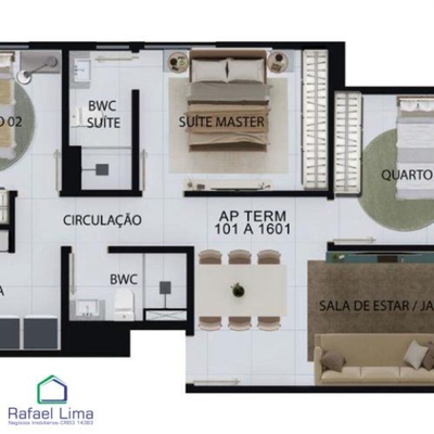 Apartamento, 3 quartos - Foto 3