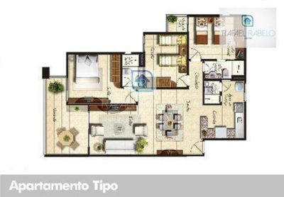 Apartamento, 3 quartos, 104 m² - Foto 2