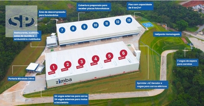 Depósito-Galpão, 1650 m² - Foto 2