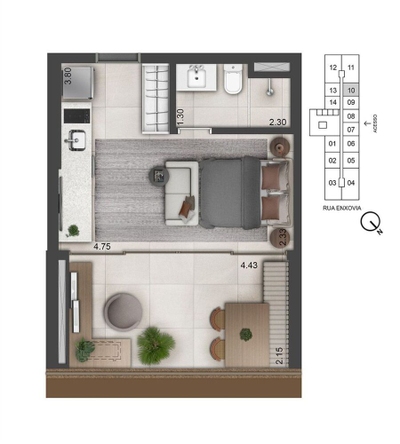 Apartamento, 2 quartos, 120 m² - Foto 4