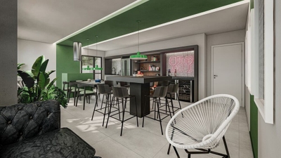 Apartamento, 1 quarto, 33 m² - Foto 1