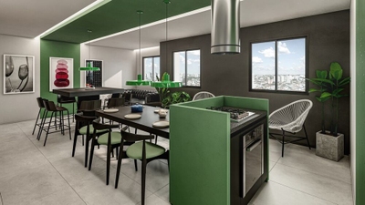 Apartamento, 1 quarto, 33 m² - Foto 2