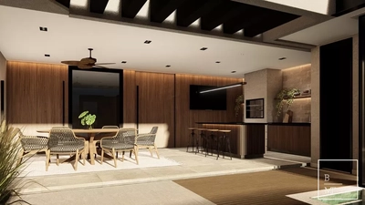 Casa de Condomínio, 4 quartos - Foto 3