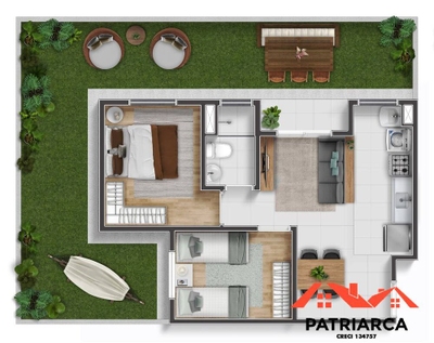 Apartamento, 2 quartos, 42 m² - Foto 5