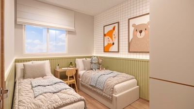 Apartamento, 2 quartos, 43 m² - Foto 3