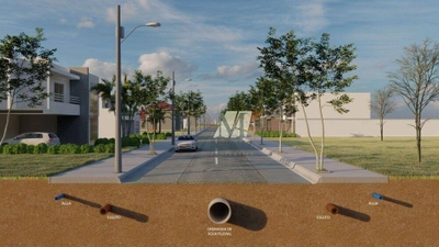 Loteamento e Condomínio, 200 m² - Foto 1