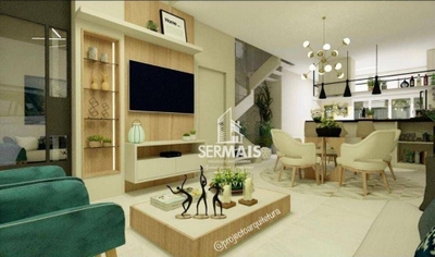 Sobrado, 3 quartos, 133 m² - Foto 1