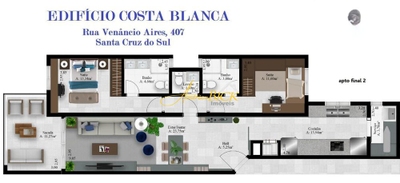 Apartamento, 1 quarto, 47 m² - Foto 1