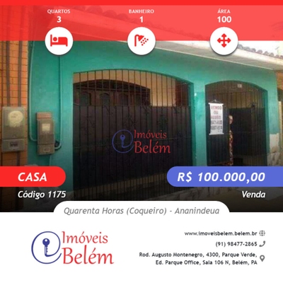 Casa, 3 quartos - Foto 1