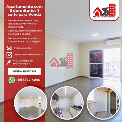 Apartamento, 3 quartos - Foto 1